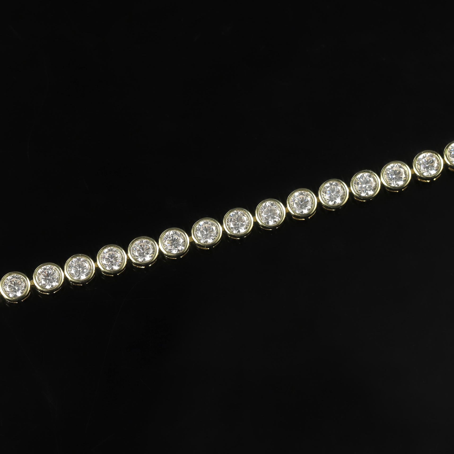 S925 Sterling Silver Moissanite Tennis Bracelet – 6 Stone Shapes, 7 Inches — detail 24