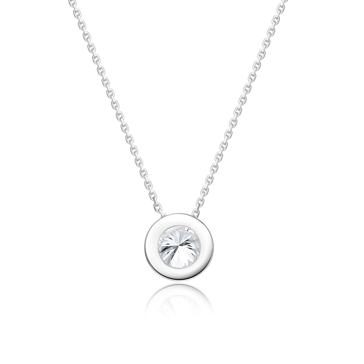 Aodhy 18K White Gold Bubble Collection Lab-Grown Diamond Jewelry — detail 3