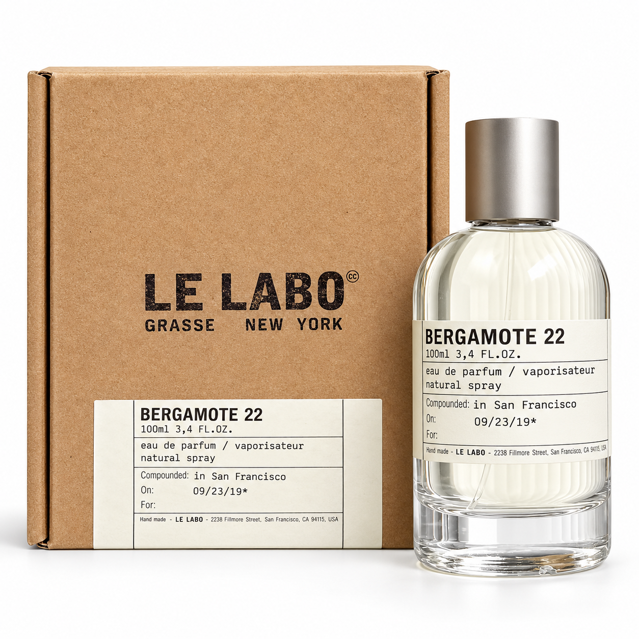 Le Labo Bergamote 22 Eau de Parfum 100ml / 3.4 fl. oz.