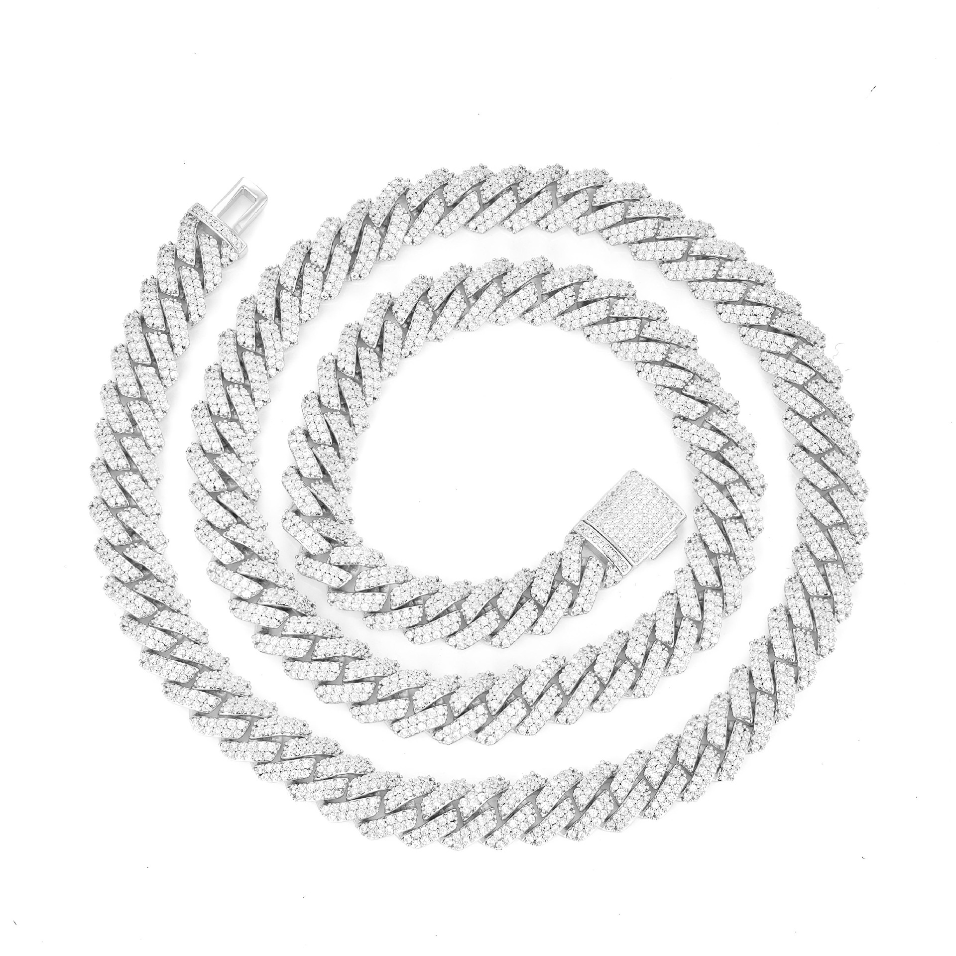 Silver / 10mm / Copper & Cubic Zirconia · 10mm / Bracelet 7"