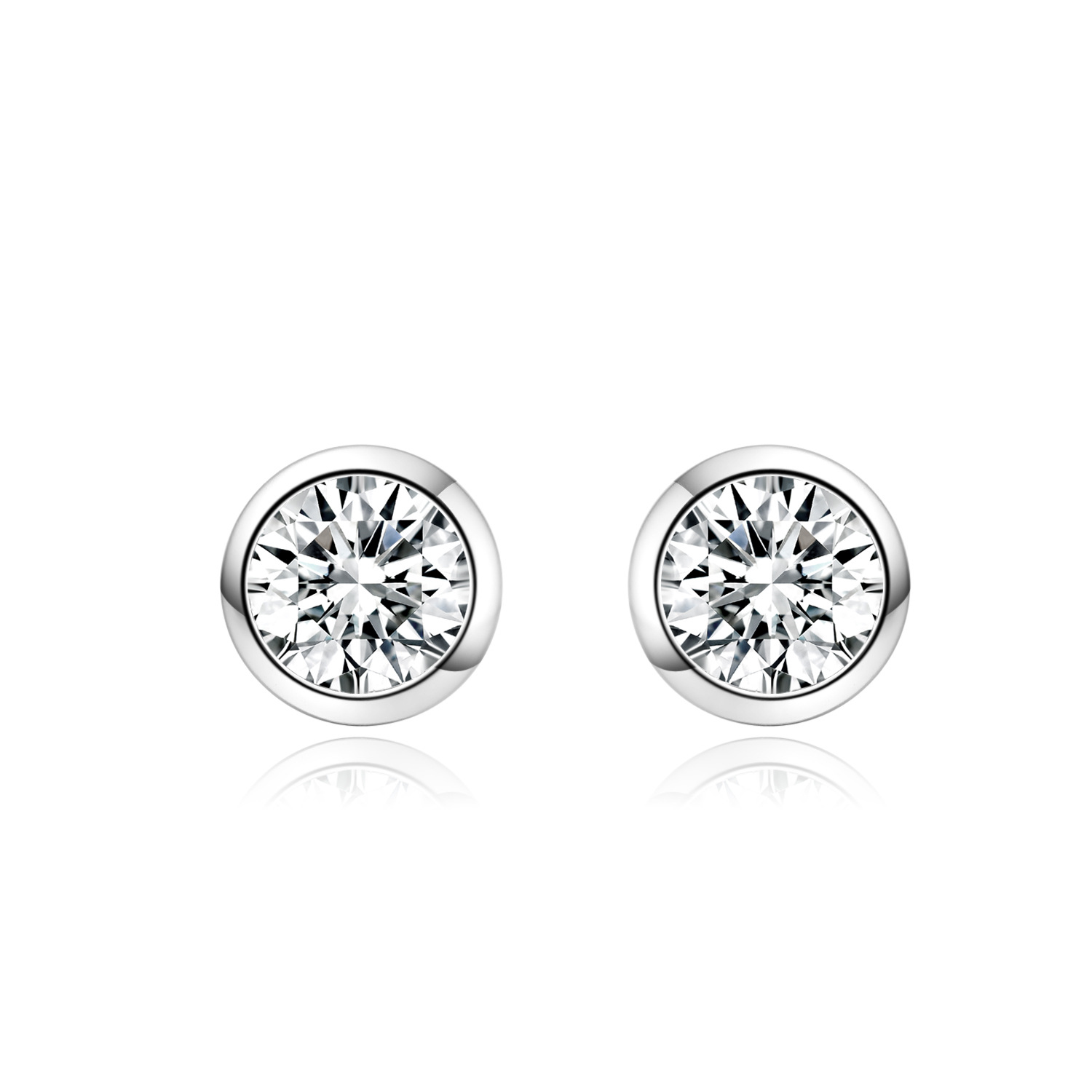 Aodhy 18K White Gold Bubble Collection Lab-Grown Diamond Jewelry — detail 11