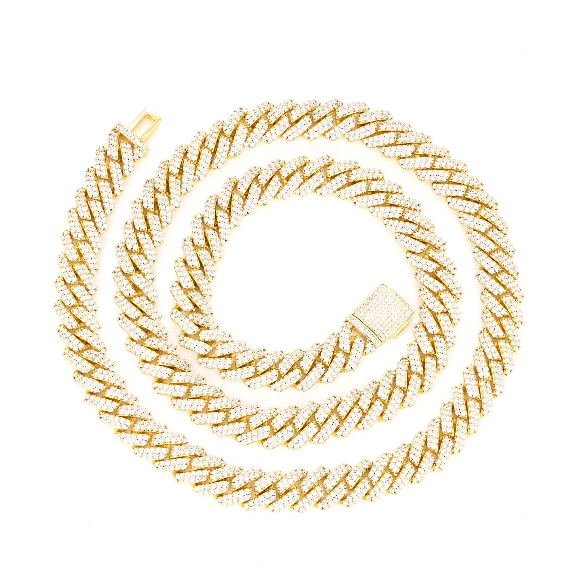 Gold / 10mm / Copper & Cubic Zirconia · 10mm / Bracelet 7"