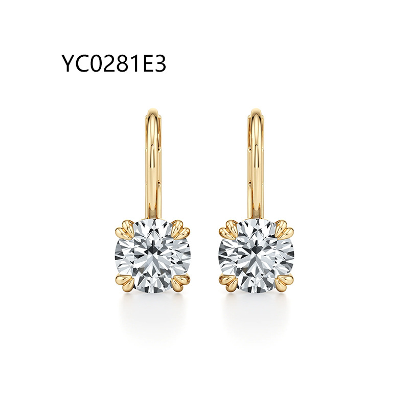 2 （ 1ct） · S925 Sterling Silver/Moissanite