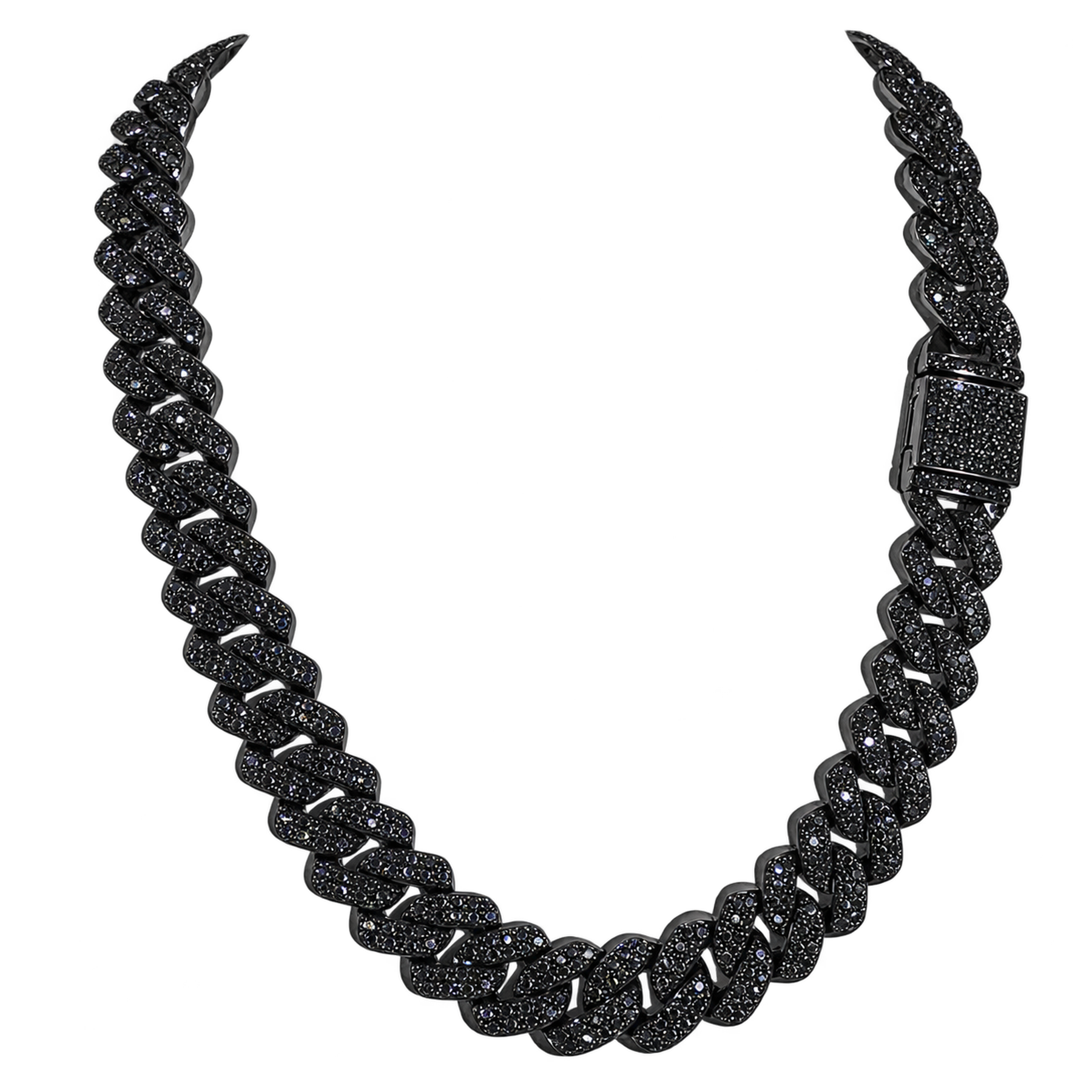 14mm Iced Miami Cuban Link Chain