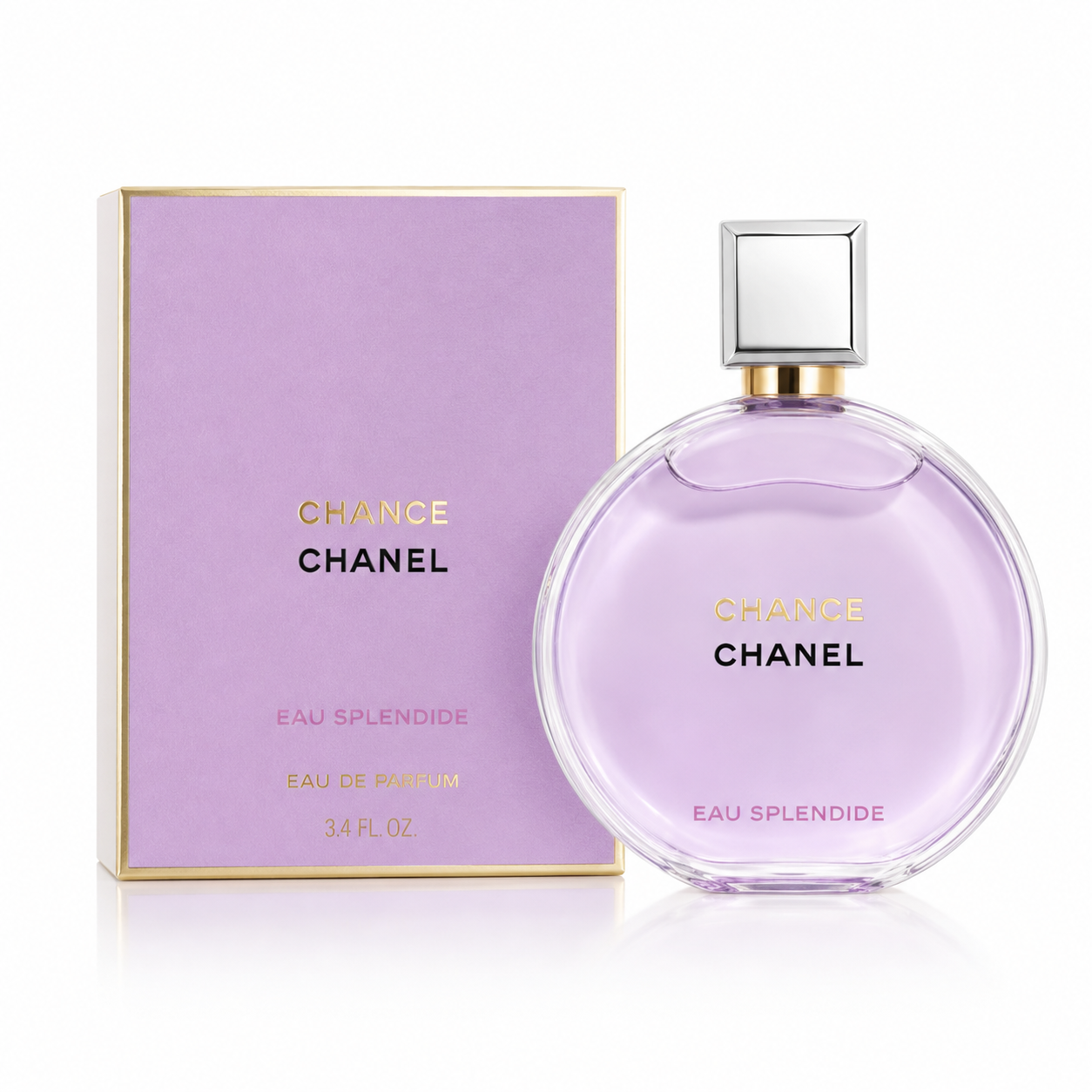 CHANEL Chance Eau Splendide Eau de Parfum for Women – Luxury Floral Fruity Perfume with Raspberry, Rose & White Musk — 3.4fl oz