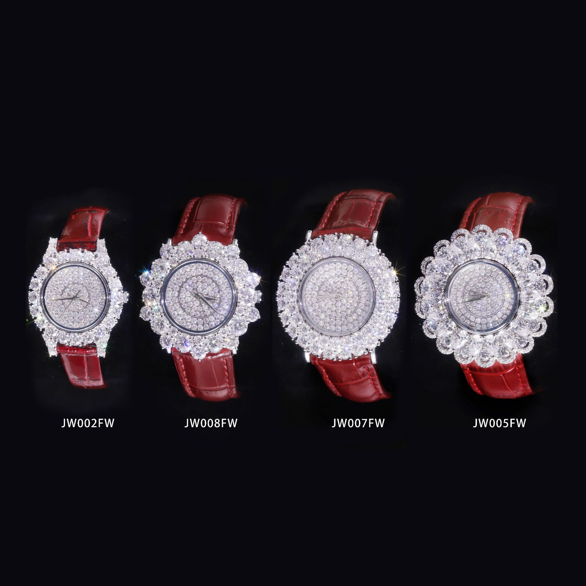 Aodhy 925 Sterling Silver Moissanite Quartz Watch — detail 14