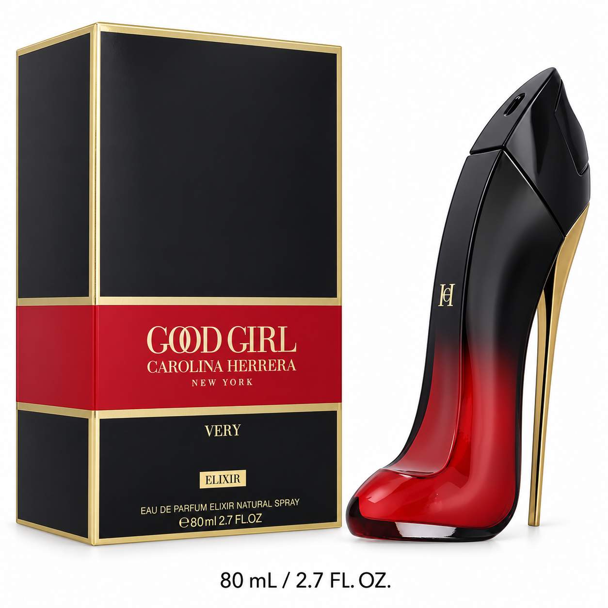 Carolina Herrera Very Good Girl Eau de Parfum for Women – 2.7 fl oz / 80 mL