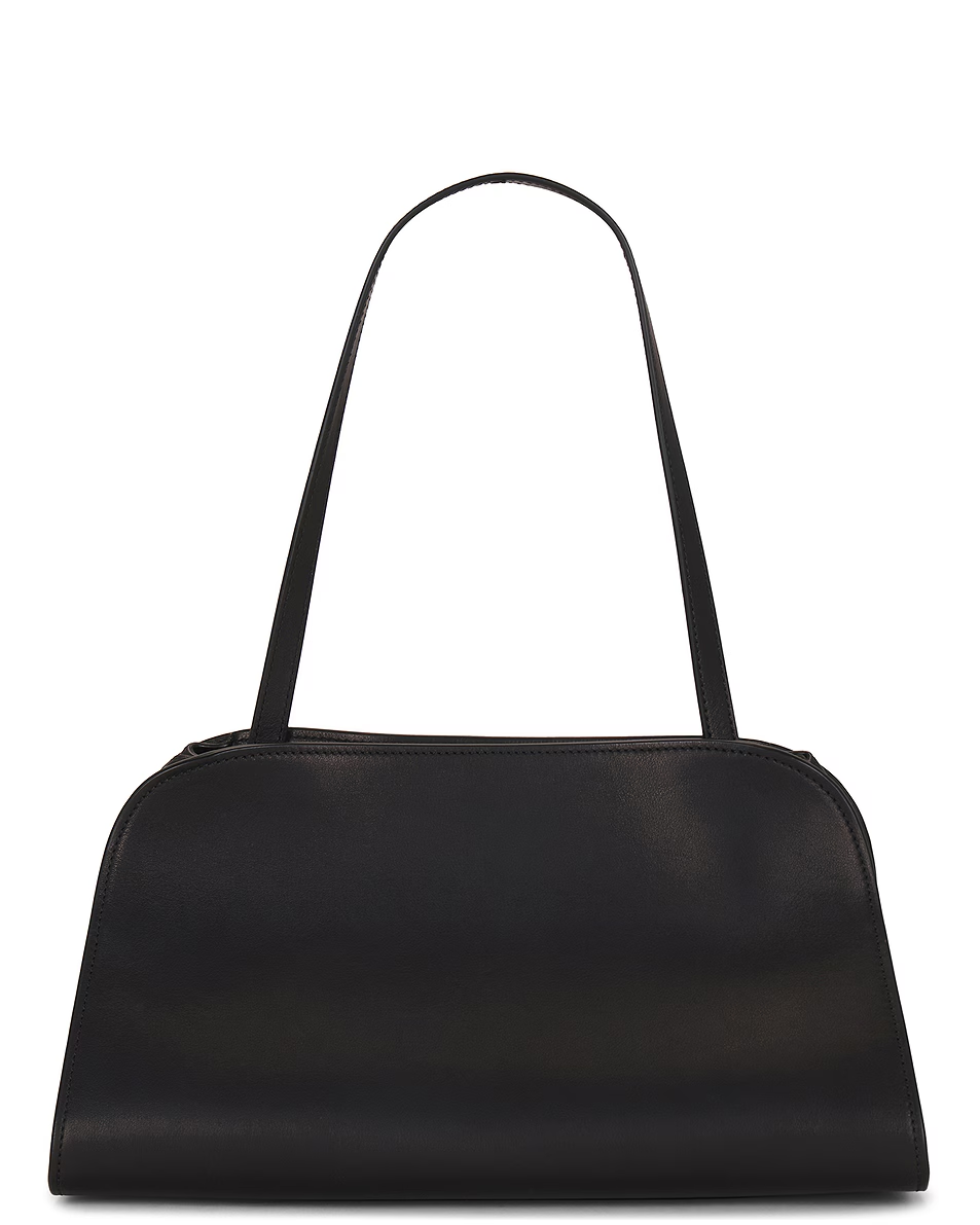 The Row Peggy Leather Shoulder Bag
