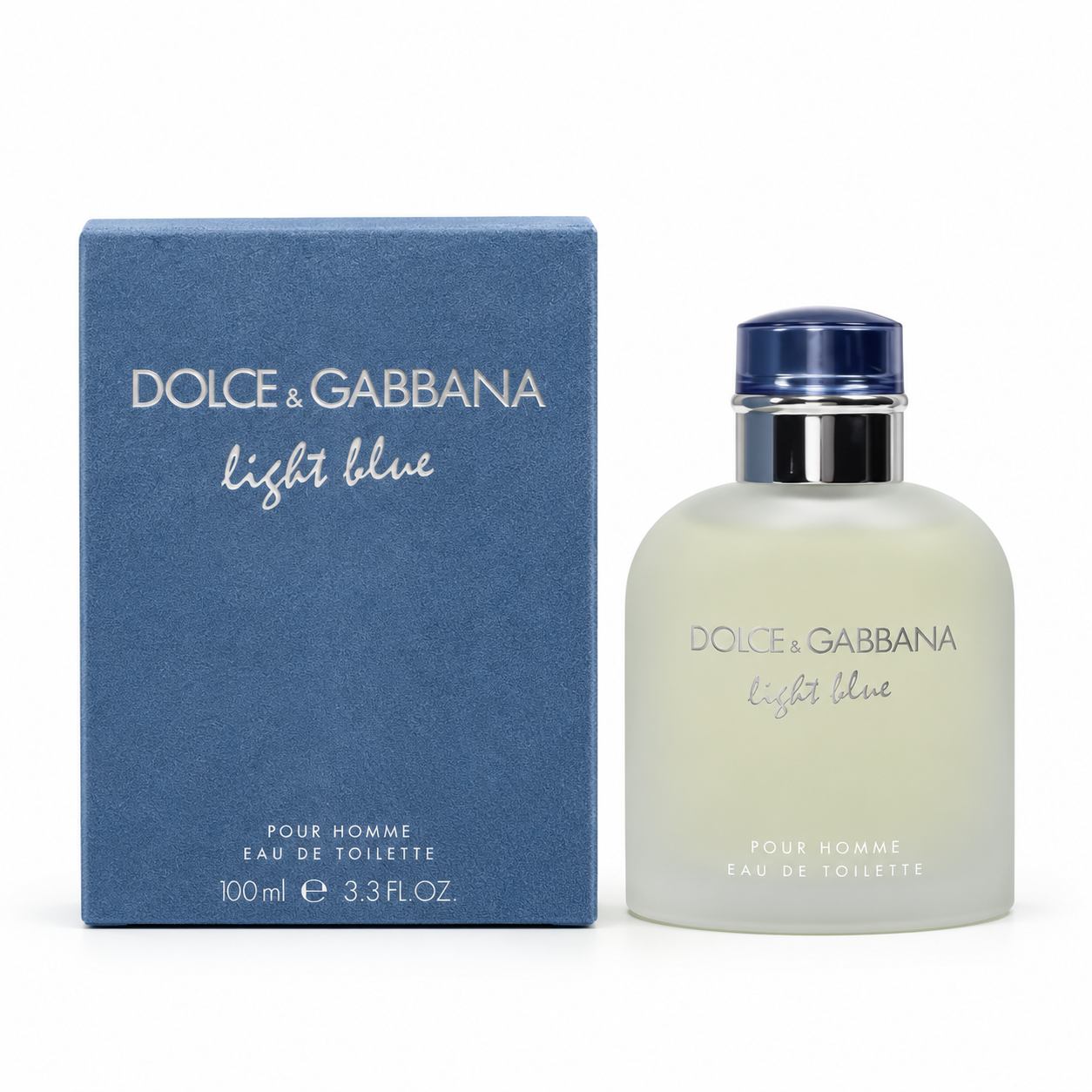 Dolce&Gabbana Light Blue Pour Homme Eau de Toilette for Men 100 ml / 3.3 fl oz