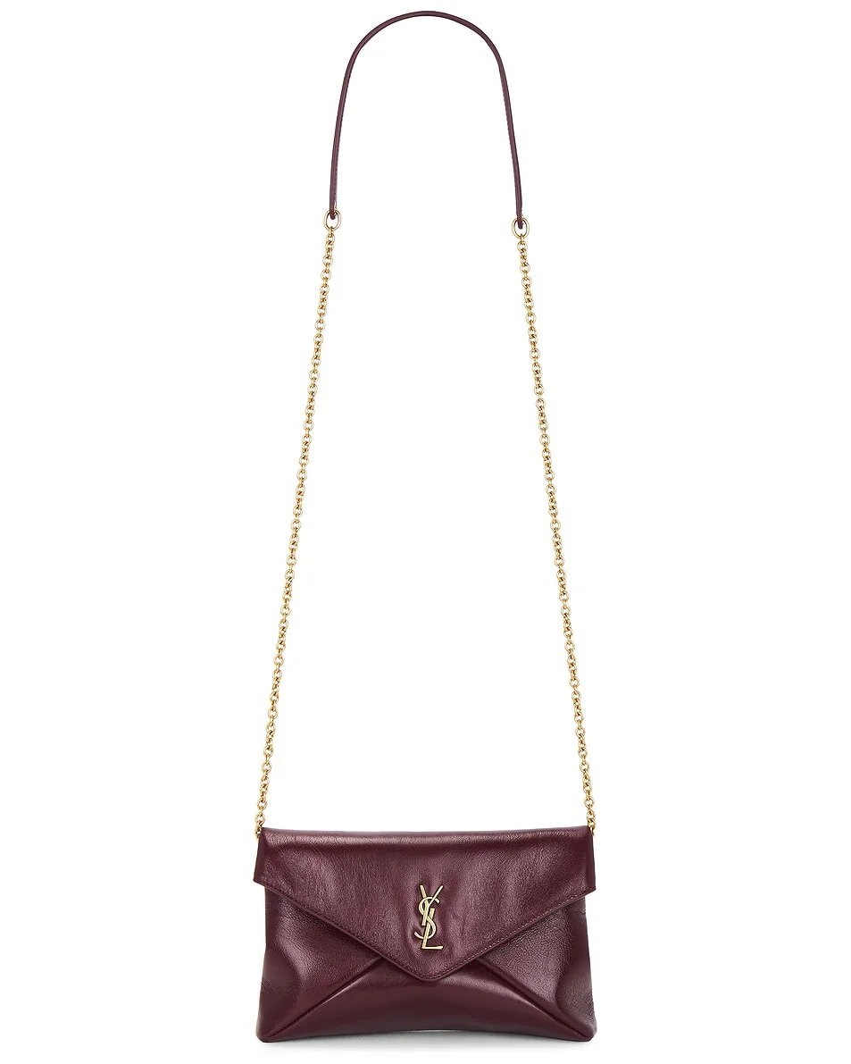 Saint Laurent Small Pouch On Chain