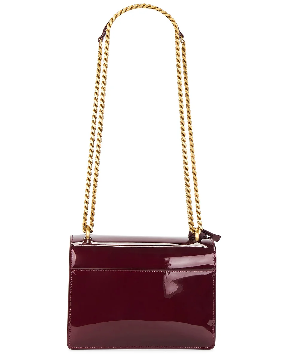 Saint Laurent Small Sunset Chain Bag — view 2